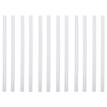 Soimiss 24pcs Plastic Cake Support Straws For Cakes Kitchen Supplies Easy To Insert White Color