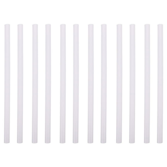 Soimiss 24pcs Plastic Cake Support Straws For Cakes Kitchen Supplies Easy To Insert White Color