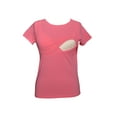 thumbnail image 6 of LVMA2500 - 100% premium Cotton - Women Nursing Maternity T-Shirt, 6 of 9