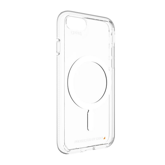 GEAR4 Crystal Palace Snap Case compatible with iPhone: SE (2022), SE (2020), 8 - translucent