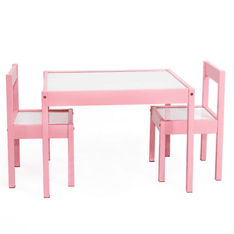 Hello Kitty Kids' 3-Piece Table and Chairs Set, Pink - Walmart.com