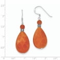thumbnail image 2 of Boucles d'Oreilles en Argent Sterling Carnelian QE2129, 2 of 2
