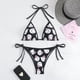 thumbnail image 5 of Sanrio-Conjunto de Bikini de Hello Kitty para mujer, traje de baño de 3 piezas, estilo Kawaii, Y2k, Anime, regalo, 5 of 5