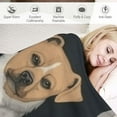 thumbnail image 3 of ARISTURING  Puppy Dogs Cute Animals Throw Blanket Ultra Soft Warm All Season Cartoon Pets Decorative Blankets for Bed Chair Car Sofa Couch Bedroom, 3 of 6