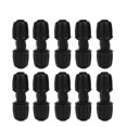 thumbnail image 1 of 10pcs Straight Drip Irrigation Connector for 16mm PE Pipe, 1 of 4