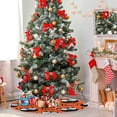 thumbnail image 4 of FMSHPON Halloween Cute Owl Xmas Christmas Tree Skirt Stand Mat for Holiday Party Decoration Indoor Outdoor 36 inches, 4 of 6