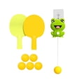 thumbnail image 4 of Tenis De Mesa Portátil Para Colgar En Interiores Con Bolas Interacción Cumpleaños Rana Cinco Bolas Sunnimix entrenador de tenis, 4 of 8