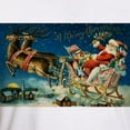 thumbnail image 3 of CafePress - Vintage Santa Sleigh T Shirt - Fitted T-Shirt, Vintage Fit Soft Cotton Tee, 3 of 4
