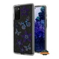thumbnail image 5 of For Apple iPhone 14 (6.1") Hybrid Trendy Image Patterns Design Transparent Hard Back Shockproof TPU Rubber Phone Case Cover by Xpression - Butterflies, 5 of 8