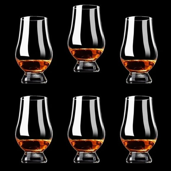 6pcs 200ml Smelling Glass Cup Crystal Whiskey Barware Wine Glasses Mug for Liquor Scotch Bourbon Drinking Glasses Party Supplies,6pcs