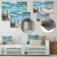thumbnail image 4 of Designart "Dreams Path Beach Seascape I" Nautical & Beach Metal Art Print, 4 of 5