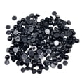 thumbnail image 2 of BLESIYA 4xBlack Half Pearl Beads Flat Back Cabochon for DIY Scrapbooking 6mm 200pcs 4 Pcs, 2 of 8