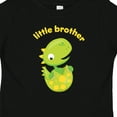 thumbnail image 4 of Inktastic Little Brother Dinosaur Boys Baby T-Shirt, 4 of 5
