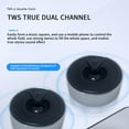 thumbnail image 7 of OEFNTAC C5 Metal Bluetooth Speaker Speakers Bluetooth Wireless Portable Wireless Speaker Ring Wireless Mini Aluminum Alloy Heavy Bass Gift, 7 of 7