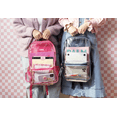 thumbnail image 6 of Packed Party Girls' Clear Check Me Out Backpack, Navy Gingham, 6 of 9
