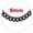 02. 6mm Width-Black, variant on Chunky Miami Cuban Link Chain Men Necklace Black Stainless Steel Hip Hop Chains Necklaces 10mm Width 20 Inches Length Jewelry Gift for Father Brother Birthday Christmas