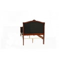 thumbnail image 6 of Twin Size Plywood Platform Bedframe with Espresso Faux Leather Headboard and Footboard for Bedroom, 6 of 16
