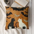 thumbnail image 3 of SHANXI Halloween Pillow Covers Halloween Pillowcase Holiday Farmhouse Throw Pillows Indoor Outdoor Couch Cushion Case for Home Sofa Decor 24x24in, 3 of 5