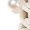 Gold, variant on Ugoldhm Girls' Knee High Patent Boots - Pearl Decor Side Zipper Lace Up Fall Winter Shoes