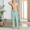 thumbnail image 5 of Vsdgher Cartoon Teeth1 Print Mens Pajama Pants Sleep & Lounge Pants, PJ Bottoms With elastic waistb and Pockets, 5 of 5