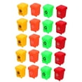 thumbnail image 5 of OUNONA 20PCS Mini Trash Can Storage Bins for Birthday Party Favors, Assorted Colors Plastic Containers, 5 of 8