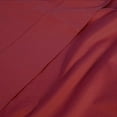 thumbnail image 3 of Superior Tierney Cotton Percale Deep Pocket Sheet Set, Twin, Burgundy, 3 of 6
