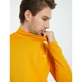 thumbnail image 2 of SSLR Turtleneck Thermal Shirts for Men Long Sleeve Shirts Fleece Lined Tops Mock Neck Base Layer, 2 of 7