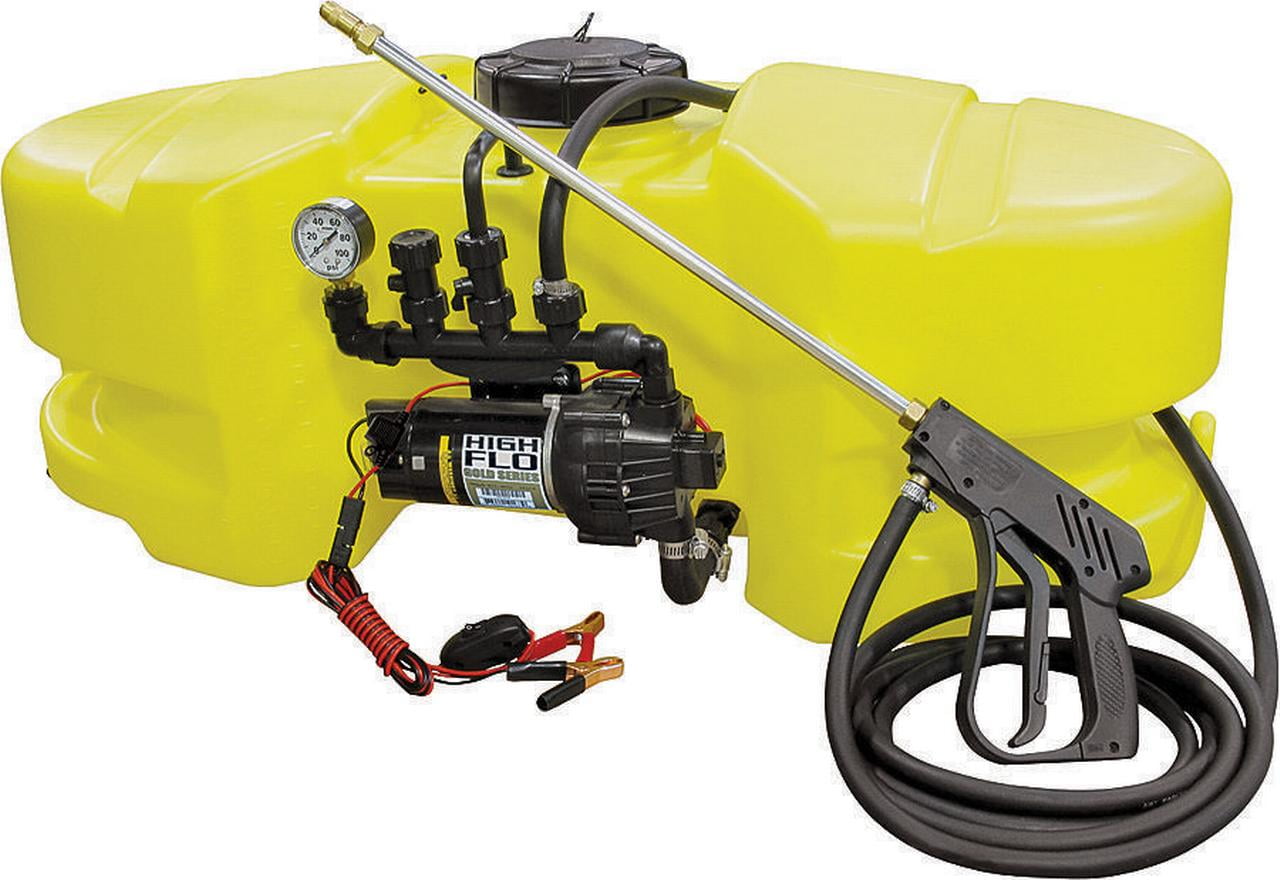 AG South Gold SC25 ATV DX T NS ATV Sprayer 25 Gal Polyethylene Tank 