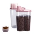 thumbnail image 1 of Contenedor para almacenar alimento de mascotas GreenJoy, 2 piezas, 2.5 L, libre de BPA, 1 of 7