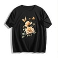 thumbnail image 4 of Women's Tops Under $10 Free Shipping Printed Short Sleeved T-shirt, 4 of 4