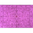 thumbnail image 1 of Ahgly Company Indoor Rectangle Persian Purple Traditional Area Rugs, 7' x 10', 1 of 4