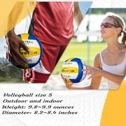 Senston Volleyball Official Size 5 Soft-waterproof Touche Beach Volleyballs indoor and outdoor