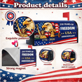thumbnail image 2 of Mailbox Covers Magnetic Standard Size 250 Anniversary Usa Magnetic Mailbox Cover for July 4th Home Garden Outdoor Yard Decor 21x18 Inch, 2 of 6