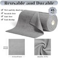thumbnail image 3 of 45 Pack Microfiber Cleaning Cloth Roll, 10" x 10" Tear Away Reusable Towels Washable Rags Super Absorbent Microfiber Towels for Car Drying Dishes Kitchen Cleaning, 3 of 7