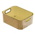 thumbnail image 1 of homegardentool Escritorio Maquillaje Soporte para lápices labiales Mesa Escritorio Baño Dorado Zulema titular de maquillaje, 1 of 7