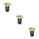 thumbnail image 4 of Soidarity 1 par de tapas de manillar, accesorio de ciclismo, pieza de bicicleta para reemplazar verde Type1 NO1, 4 of 6