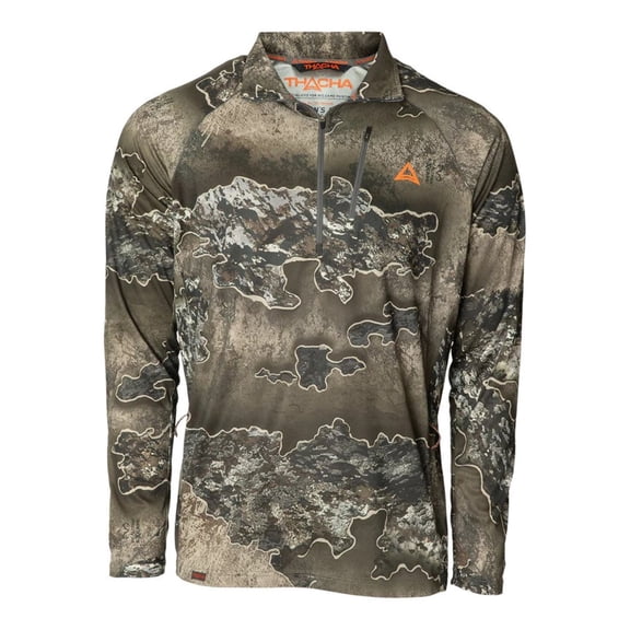 Banded Thacha L-1 Lightweight Quarter Zip Pullover - Realtree Excape - L