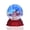 Color:Red, variant on 3D Handmade Unique Snow Globe Greeting Cards with Envelope for Merry Christmas Happy New Year Holiday Winter Xmas Gift