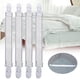 thumbnail image 3 of Sujetadores De Sábanas, Correas De Elásticas De 4 Piezas Con Clips, Alta Elasticidad De La Ropa Blanca Peguas Coritas De Fijación Para Una Lámina Plana Delgada, 3 of 7