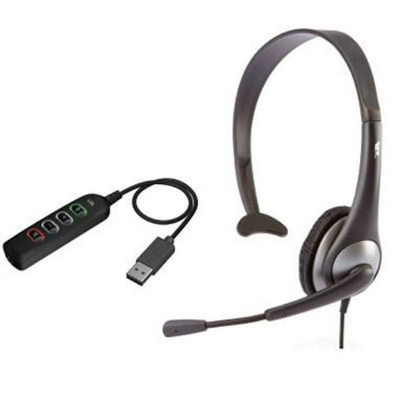 Mono Headset w USB Cntrlr | Bundle of 5