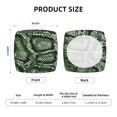thumbnail image 6 of Gaeub Green Snakeskin Square Chair Seat Cushion Cover,Wear-Resistant Chair Seat Cover, Household Chair Essentials,Anti-Scratch, 6 of 9