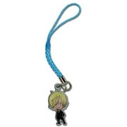 Cell Phone Charm - One Piece - New Chibi Sanji SD Metal Anime Licensed ge17094