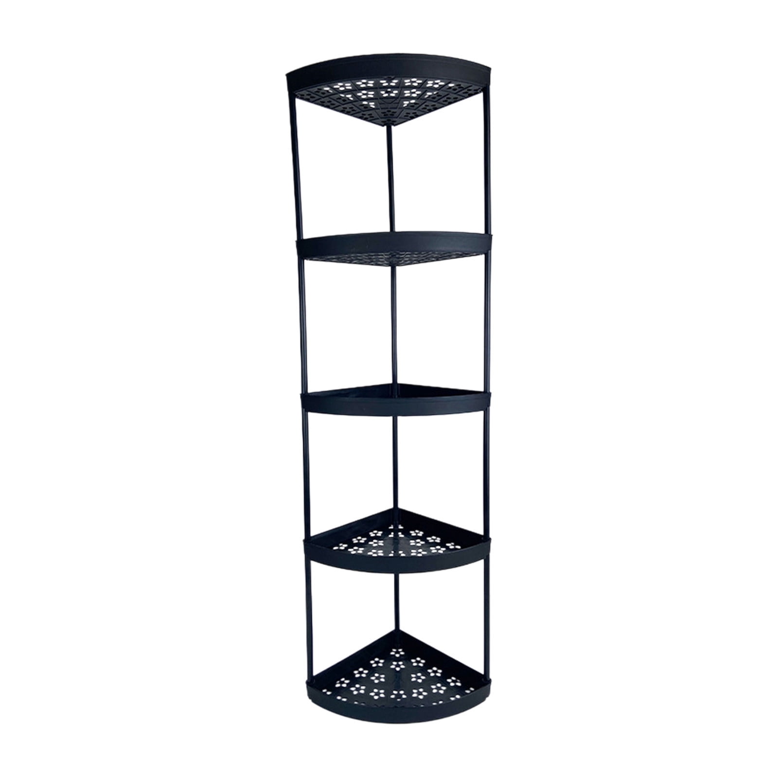 Gmogad Freestanding Corner Shelf Rack for Bathroom Bedroom Storage, Multi‑Layer Organizer for Toiletries Towels Skincare, Space Saving Solution for Small Corners Sturdy Versatile Easy to Assemble