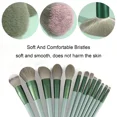 thumbnail image 2 of Juego de 13 brochas de maquillaje, brochas para corrector, rubor, polvos, sombras de ojos, iluminadores, bases, herramientas cosméticas de belleza, 2 of 2