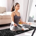 thumbnail image 4 of Black Star Planet Moon Pattern Kitchen Rugs Sets Of 2,Anti Fatigue Kitchen Mat Rugs Non Slip Washable,Decorative Kitchen Floor Mats for Kitchen,Sink,Laundry,17"x30"+17"x47", 4 of 7
