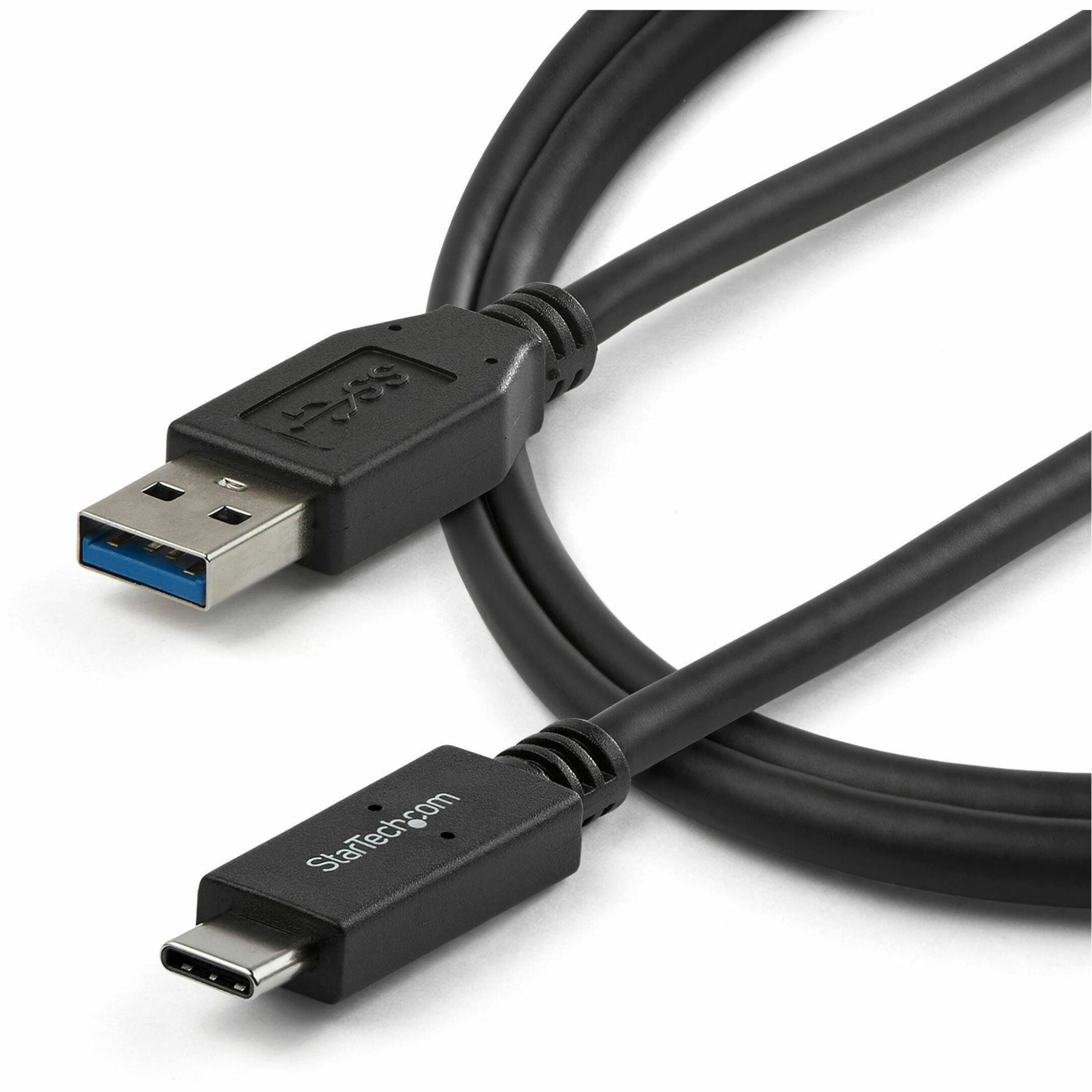 StarTech.com USB31AC1M USB to USB C Cable - 3 ft / 1m - 10 Gbps - USB-C to USB-A - USB 2.0 Cable - USB Type C