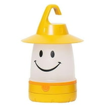 Smile Led Lantern: Portable Night Light Camping Lantern For Kids（yellow）