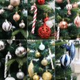 thumbnail image 2 of Farfi 40 unids/set Bolas de Navidad Hoja de Caramelo Muleta Adorno Colgante Escena de Fiesta Diseño Accesorios de decoración Bolas Colgantes Árbol de Navidad Colgante Hogar, 2 of 5