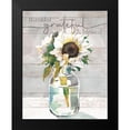 thumbnail image 2 of Troise Heidel, Theresa 12x14 Black Modern Framed Museum Art Print Titled - Thankful-Grateful-Blessed, 2 of 5