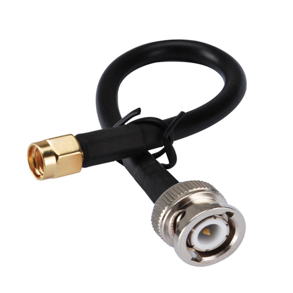 1feet Rf Connector Bnc Plug to Rpsma Male Straight Assembly Coaxial